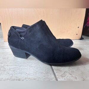 Dr. Scholl’s Bandit Black Leather Ankle Booties size 9